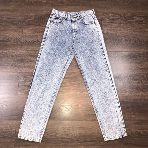 Lee Riders Men’s Vintage 90’s Style Slim Fit Acid Wash Genuine Jeans Size 32X34 - Picture 1 of 11